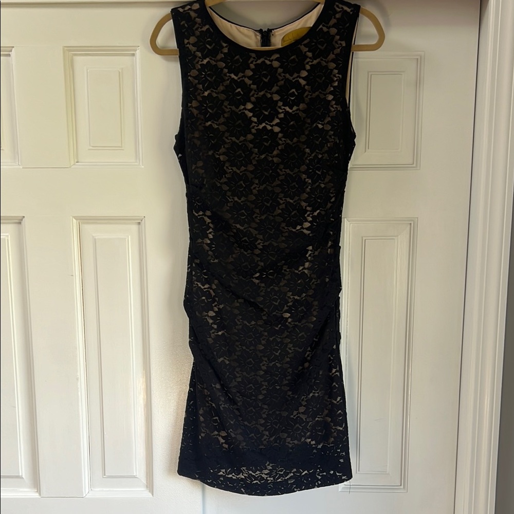 Elegant Black Lace Dress